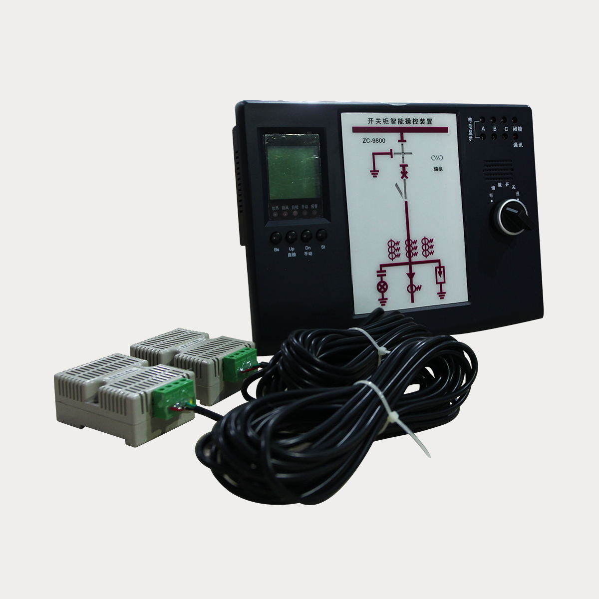 25a168aaae2e4a31baa7c30fd250d071 ZC9800开关柜智能操显装置